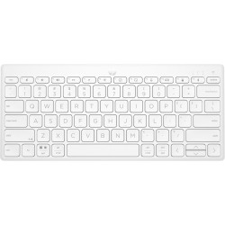 Tastiera HP 692T0AA Bianco Qwerty US