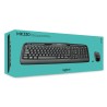 Tastiera e Mouse Logitech Wireless Combo MK330 Nero Qwerty US