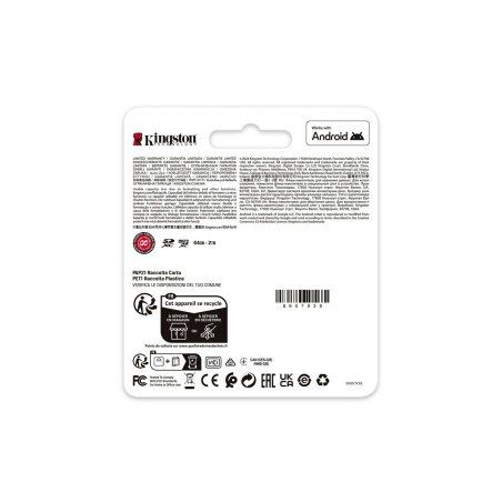 Scheda Di Memoria Micro SD con Adattatore Kingston SDCG4/256GBSP 256 GB