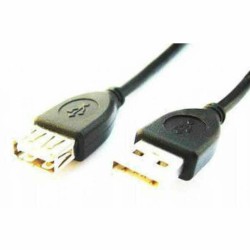 Cavo Prolunga USB GEMBIRD CCP-USB2-AMAF-10 Nero 3 m