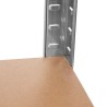 Scaffale Greenblue GB378 180 x 90 x 40 cm Grigio acciaio galvanizzato Legno MDF 75 Kg