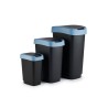 Secchio della spazzatura Rotho Twist Blue Azzurro Plastica 50 L