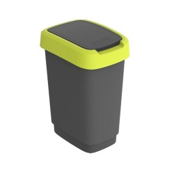 Secchio della spazzatura Rotho Twist Lime Plastica 25 L