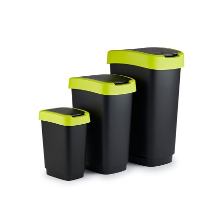 Secchio della spazzatura Rotho Twist Lime Plastica 25 L