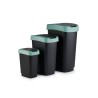 Secchio della spazzatura Rotho Twist Green Verde Plastica 25 L