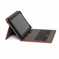 Custodia per Tablet e Tastiera Nilox NXFU002 10.5" Rosso