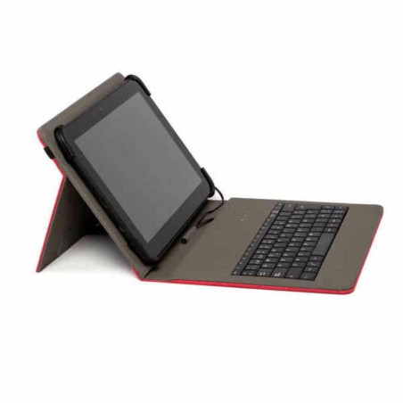 Custodia per Tablet e Tastiera Nilox NXFU002 10.5" Rosso