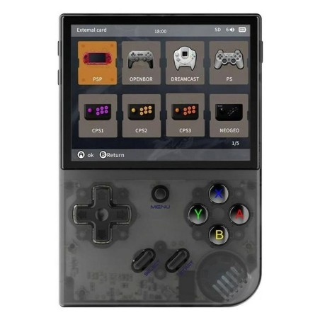 Nintendo Switch Anbernic RG35XX Nero Trasparente