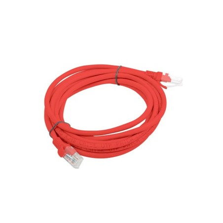 Cavo di Rete Rigido UTP Categoria 6 Lanberg PCU6-20CC-0300-R Rosso 3 m