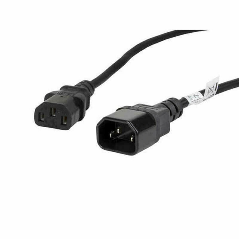 Cavo di Alimentazione Lanberg CA-C13E-11CC-0018-BK Nero 1,8 m Cavo di Alimentazione Lanberg CA-C13E-11CC-0018-BK Nero 1,8 m