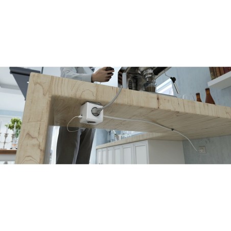 Multipresa Cubo Allocacoc PowerCube Extended USB Type E Nero Secchio (1,5 m)