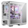 Case computer desktop ATX MSI MAG PANO M100R PZ Bianco Multicolore