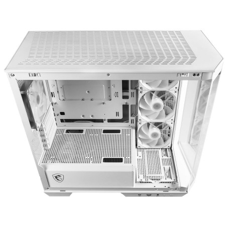 Case computer desktop ATX MSI MAG PANO M100R PZ Bianco Multicolore