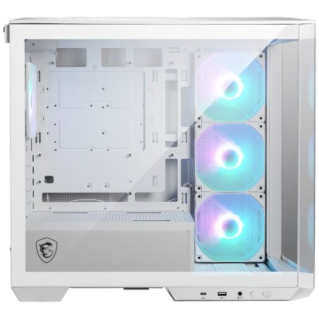 Case computer desktop ATX MSI MAG PANO M100R PZ Bianco Multicolore