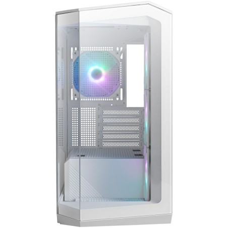 Case computer desktop ATX MSI MAG PANO M100R PZ Bianco Multicolore