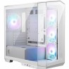 Case computer desktop ATX MSI MAG PANO M100R PZ Bianco Multicolore