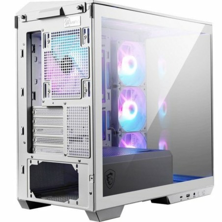 Case computer desktop ATX MSI MAG PANO M100R PZ Bianco Multicolore