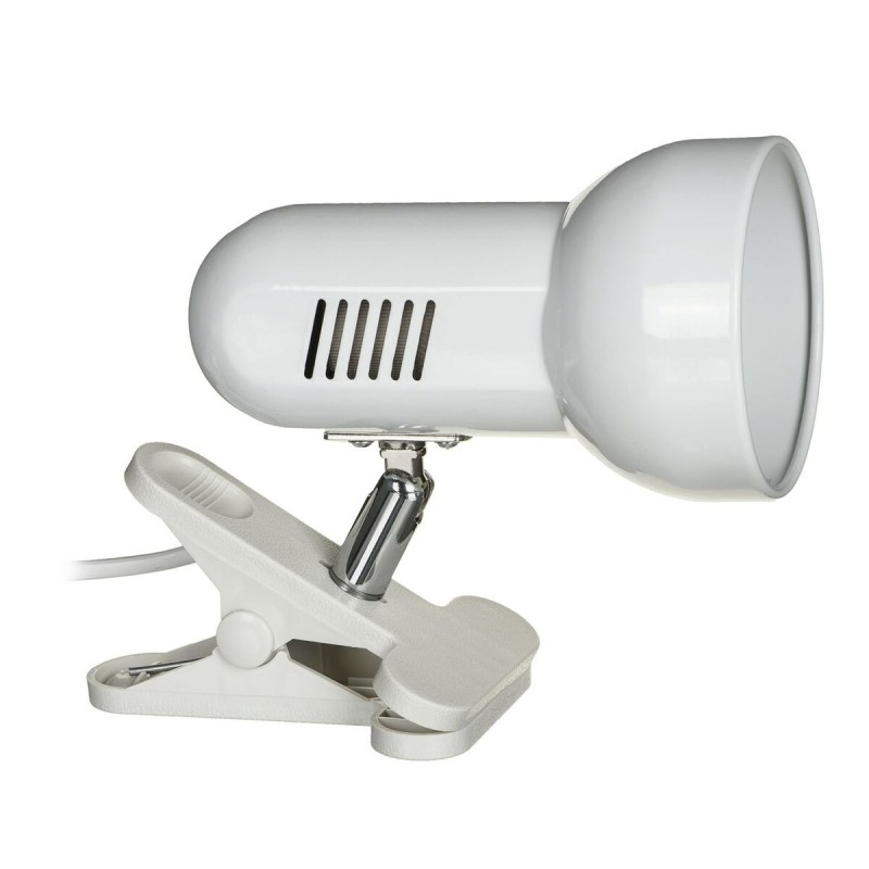 Lampada da tavolo Activejet AJE-CLIP Bianco Metallo Plastica 60 W Lampada da tavolo Activejet AJE-CLIP Bianco Metallo Plastica 60 W