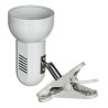 Lampada da tavolo Activejet AJE-CLIP Bianco Metallo Plastica 60 W