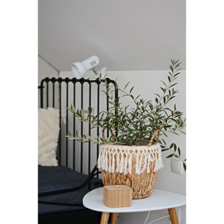 Lampada da tavolo Activejet AJE-CLIP Bianco Metallo Plastica 60 W