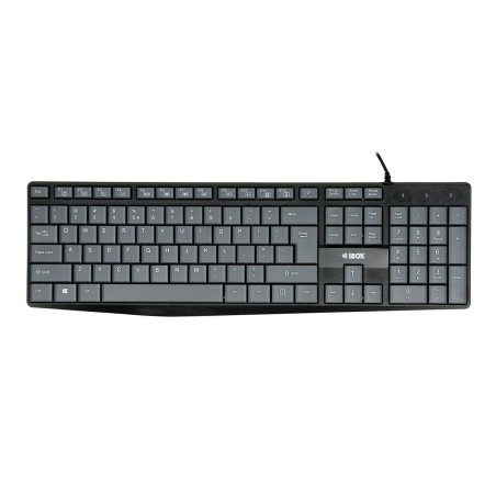 Tastiera Ibox IKC2010G Nero Grigio