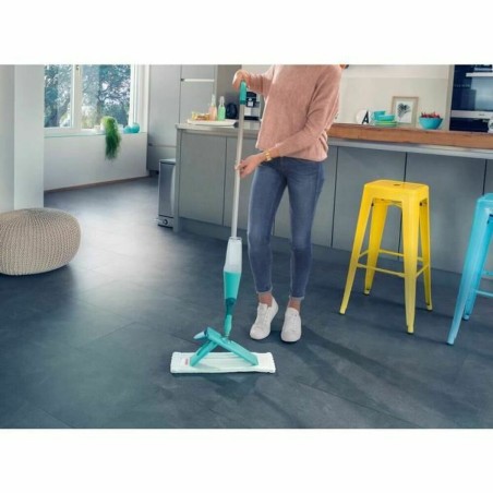 Mocio Leifheit Easy Spray XL Bianco Verde Microfibra Plastica Spray