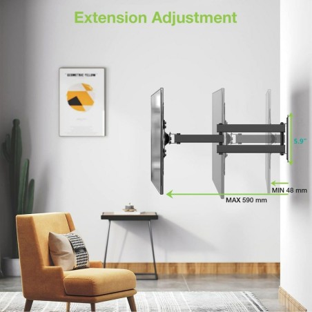 Supporto da Parete Techly ICA-PLB 136M 55" 23"