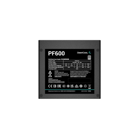 Fonte di Alimentazione DEEPCOOL R-PF600D-HA0B-EU ATX 600 W 80 PLUS