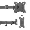 Supporto da Tavolo per Schermo MacLean MC-884 Nero 32"