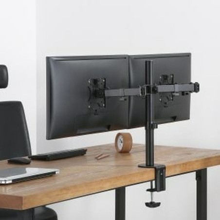 Supporto da Tavolo per Schermo MacLean MC-884 Nero 32"