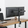 Supporto da Tavolo per Schermo MacLean MC-884 Nero 32"