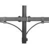 Supporto da Tavolo per Schermo MacLean MC-884 Nero 32"