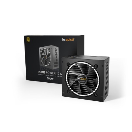 Fonte di Alimentazione Be Quiet! Pure Power 12 M ATX 650 W 80 Plus Gold