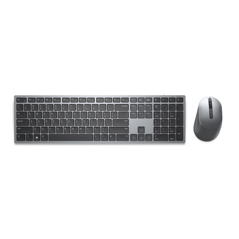 Tastiera e Mouse Wireless Dell KM7321WGY Grigio Qwerty in Spagnolo QWERTY Tastiera e Mouse Wireless Dell KM7321WGY Grigio Qwerty in Spagnolo QWERTY