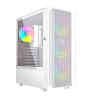 Case computer desktop ATX GEMBIRD Fornax 4000W ARGB Bianco Multicolore