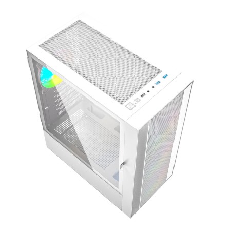 Case computer desktop ATX GEMBIRD Fornax 4000W ARGB Bianco Multicolore