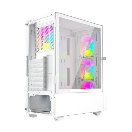 Case computer desktop ATX GEMBIRD Fornax 4000W ARGB Bianco Multicolore