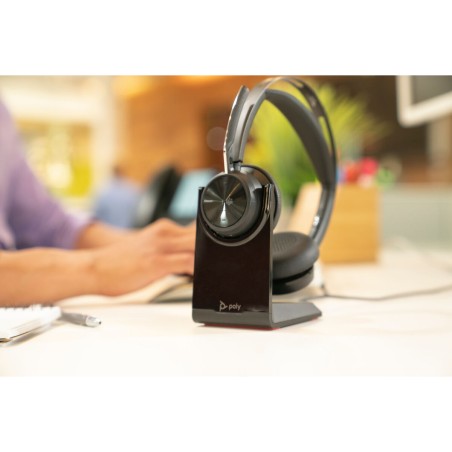 Auricolari con Microfono Poly 9T9J6AAAC3 Nero