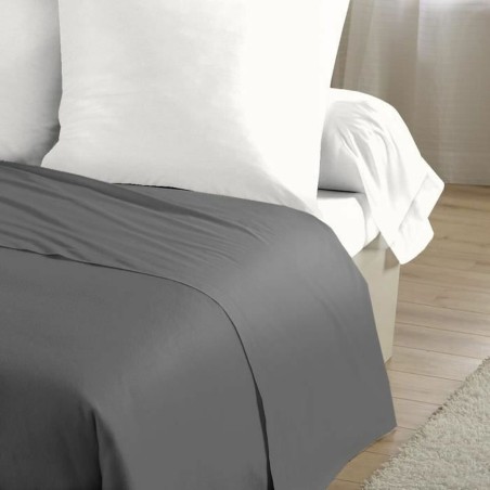 Set di Lenzuola HOME LINGE PASSION Flat sheet Grigio Osimano