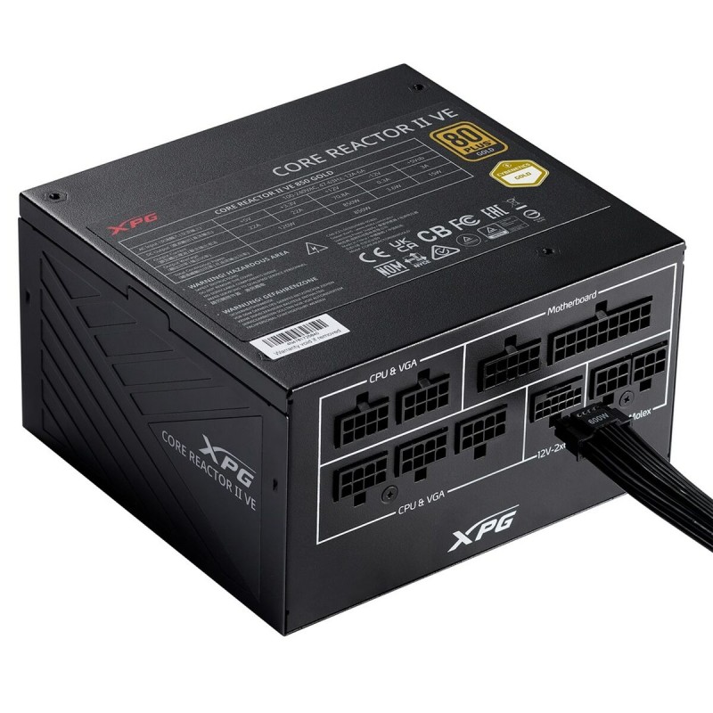 Fonte di Alimentazione XPG 75261435 ATX 850 W 80 Plus Gold Fonte di Alimentazione XPG 75261435 ATX 850 W 80 Plus Gold