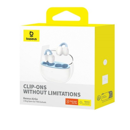 Auricolari con Microfono Baseus A00069201223-00 Azzurro Bianco