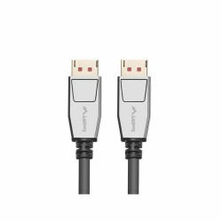 Cavo DisplayPort Lanberg CA-DPDP-20CU-0018-BK Argentato 1,8 m