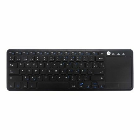 Tastiera con Touchpad CoolBox CoolTouch Nero Qwerty in Spagnolo