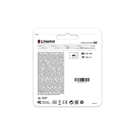 Scheda Micro SD Kingston Canvas Select Plus 128 GB