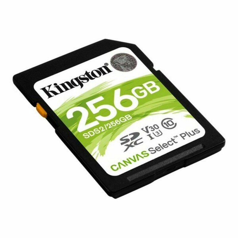 Scheda Di Memoria SD Kingston Canvas Select Plus 256 GB Scheda Di Memoria SD Kingston Canvas Select Plus 256 GB