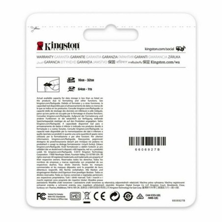 Scheda Di Memoria SD Kingston Canvas Select Plus 256 GB