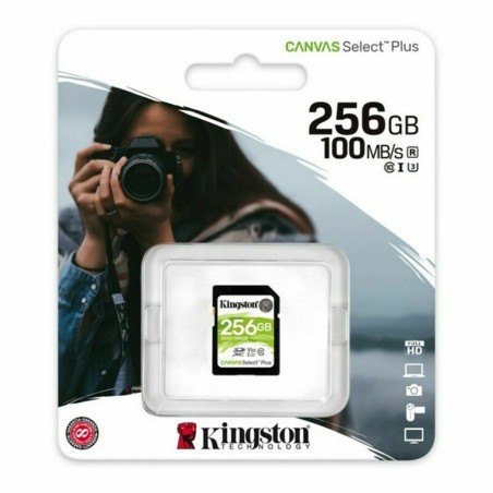 Scheda Di Memoria SD Kingston Canvas Select Plus 256 GB