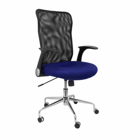 Sedia da Ufficio Minaya P&C 4031AZ Azzurro Nero