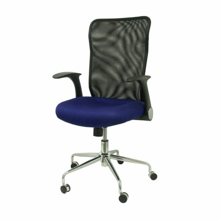 Sedia da Ufficio Minaya P&C 4031AZ Azzurro Nero