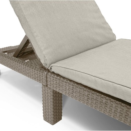 Lettino Allibert by KETER Daytona 195 x 65 x 25,5 cm Beige